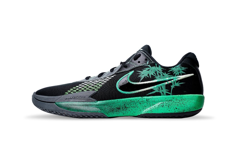 Nike Air Zoom G.T. Cut Academy Basketball Shoes Unisex Low top Black/Cyan/Gray