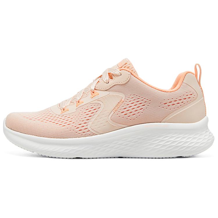 Skechers Sport Abrasion Resistant Low Top Casual Running Shoes Women's Light Pink купить в интернет-магазине Yoocart с быстрой доставкой по России.