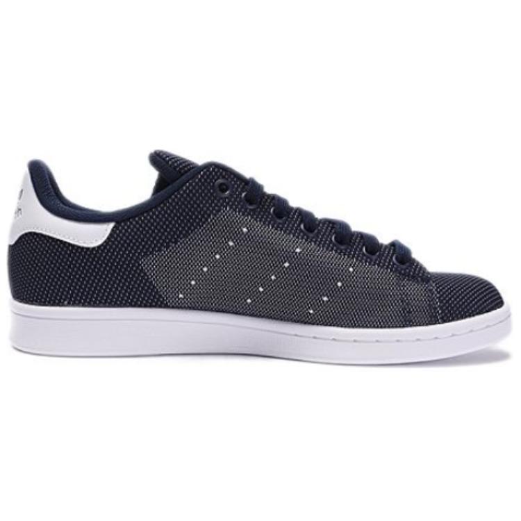 Adidas Originals STAN SMITH Anti Slip Wear Resistant Low Top Skateboard Shoes Unisex Blue