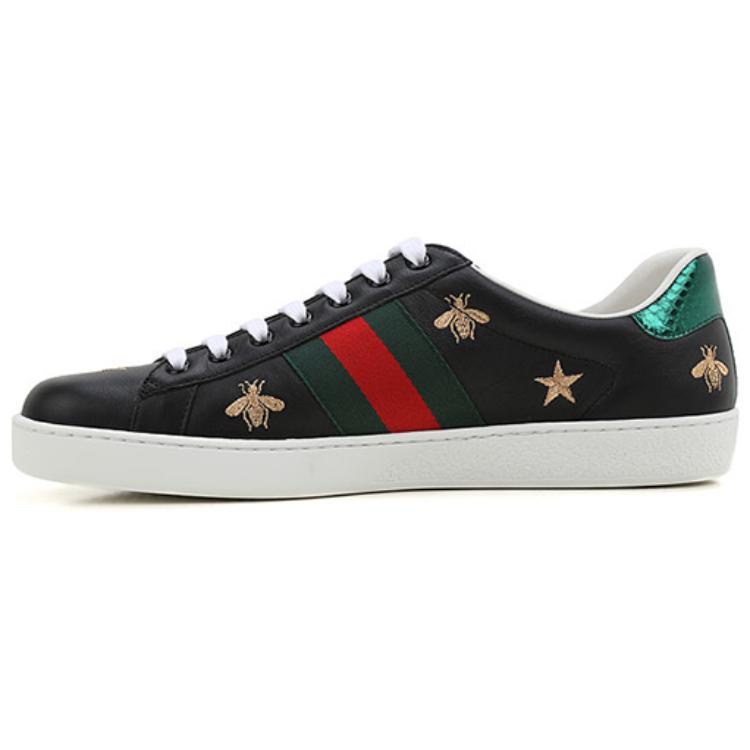 GUCCI Ace Embroidered 'Bees And Stars'
