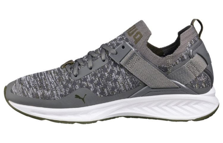 PUMA Ignite EvoKnit Low 'Grey White'