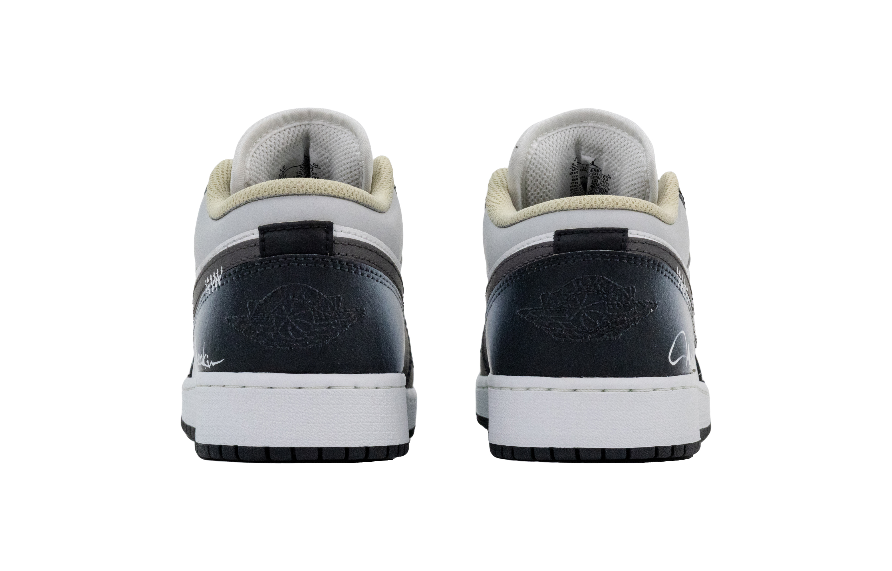 JORDAN Air Jordan 1 Vintage Basketball Shoes Unisex Low top White купить в интернет-магазине Yoocart с быстрой доставкой по России.