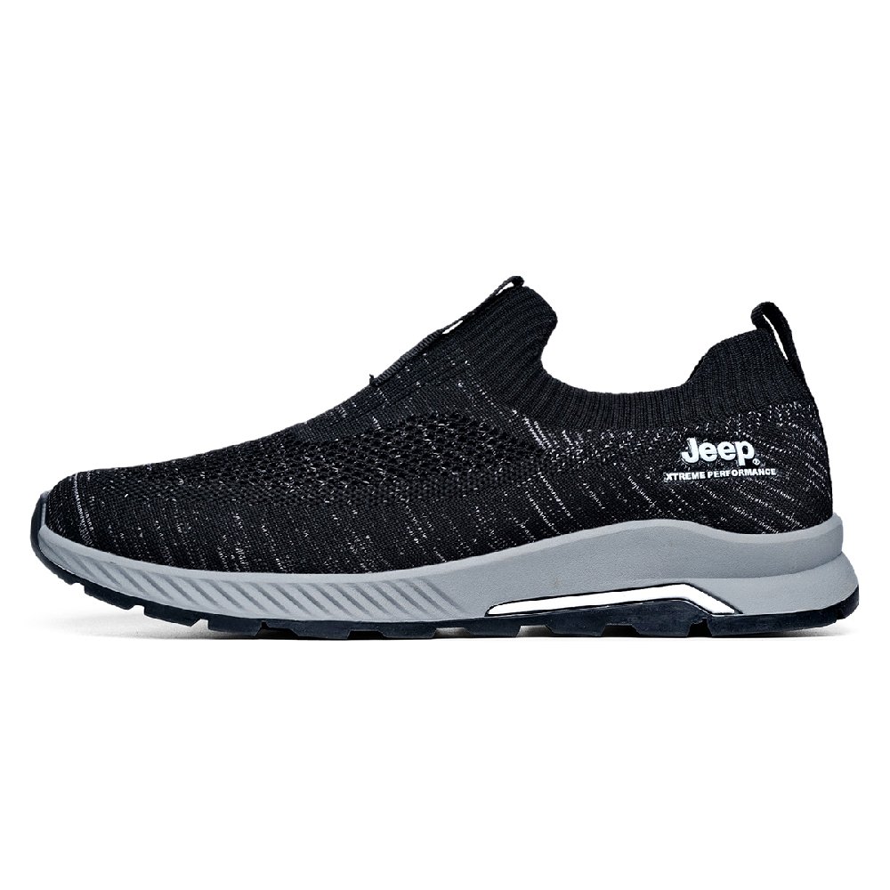 Jeep Low Top Outdoor Shoes Men's Black