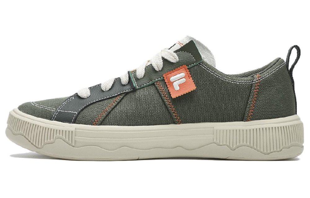 FILA FUSION POP 3 Wear-Resistant Low-Top Skateboard Shoes Men's Green
