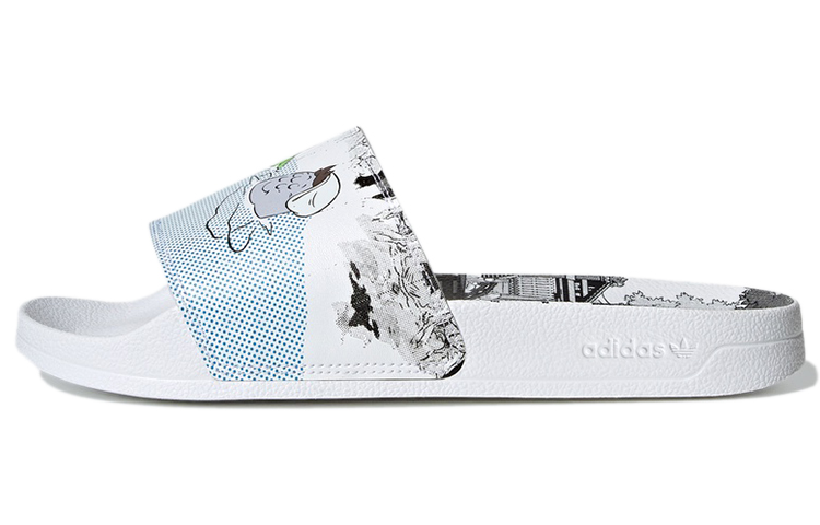 Adilette Monsters Inc. X Adidas Originals Lite 'Mike & Sulley'