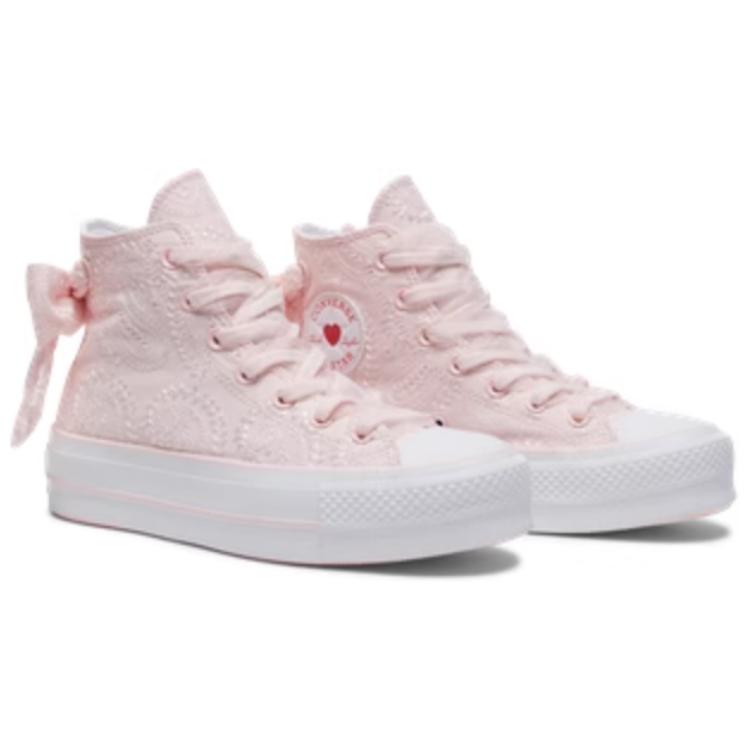 Converse All Star Lift Anti-Slip Wear-Resistant High-Top Skateboard Shoes Women's Pink купить в интернет-магазине Yoocart с быстрой доставкой по России.