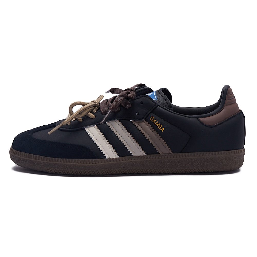 Adidas Originals SAMBA OG Skateboard Shoes Unisex Low-Top Black/Brown