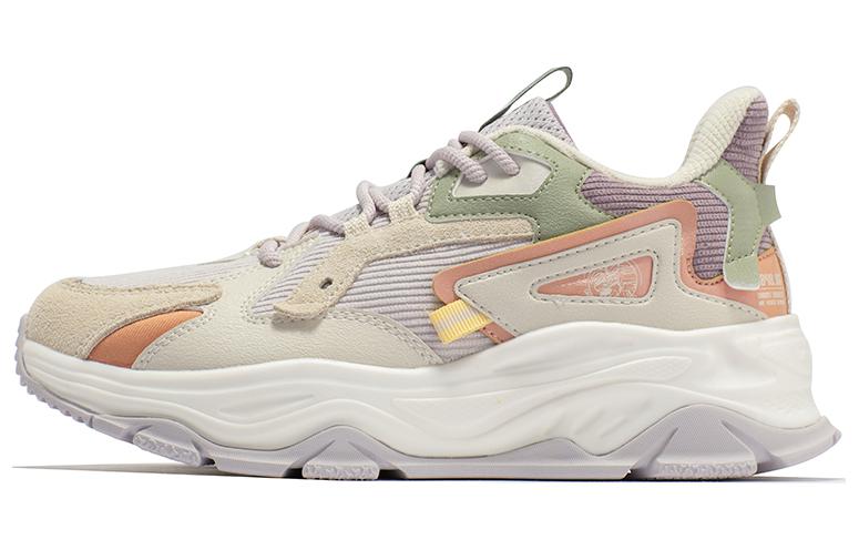 361° Rock Essence 2.0 SE Anti Slip Wear Resistant Low Top Sports Casual Shoes Women's Beige Purple Green