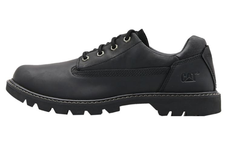 CAT Slip-Resistant Ankle-Length Outdoor Boots Men's Black
