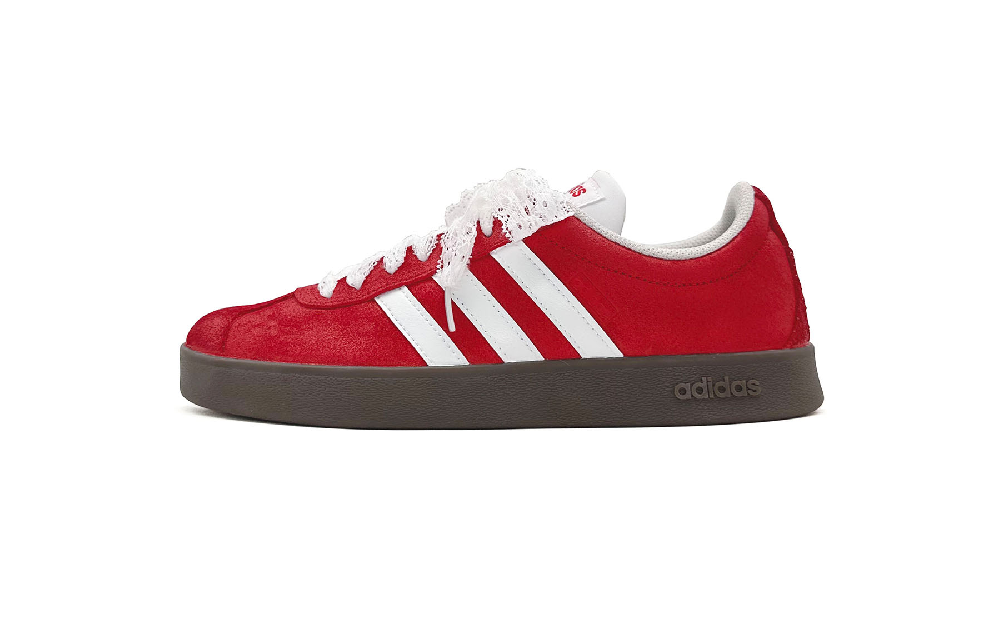 Adidas VL COURT 2.0 Low top Skateboard Shoes Unisex Red
