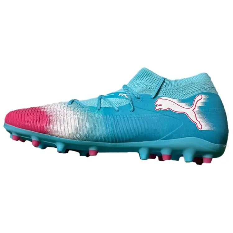 PUMA FUTURE 8 Abrasion Resistant Soccer Shoes Men's Blue