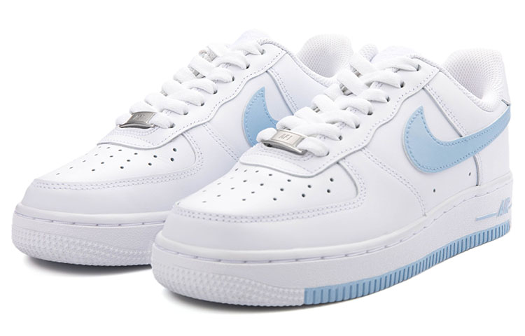 Nike Air Force 1 Skateboard Shoes Women's Low Top Blue/White купить в интернет-магазине Yoocart с быстрой доставкой по России.