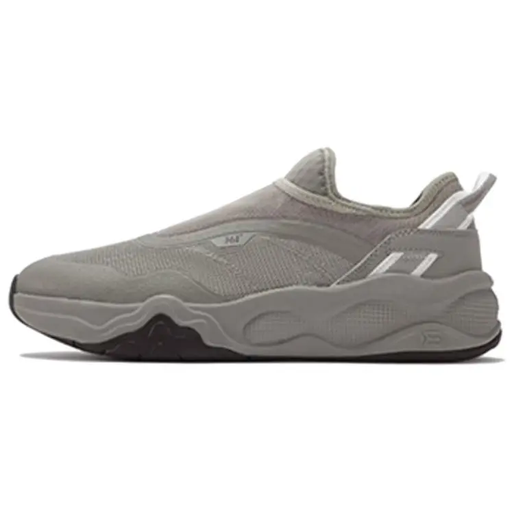 361° Slip Resistant, Abrasion Resistant, Rebound Resistant Low top Casual Shoes Men's Shale Gray Color