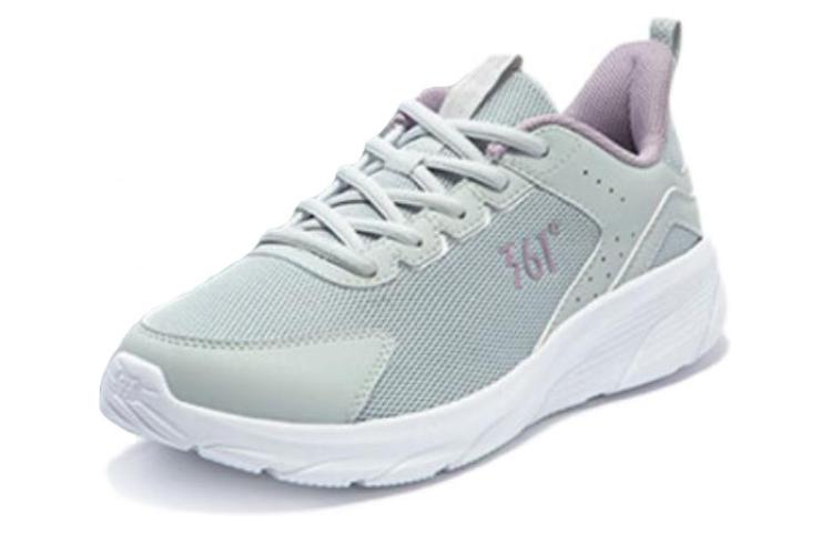 361° Anti-Slip Wear-Resistant Low-Top Casual Running Shoes Women's Gray White