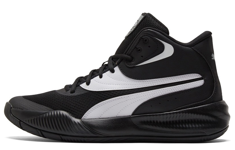 PUMA Triple Mid Black White