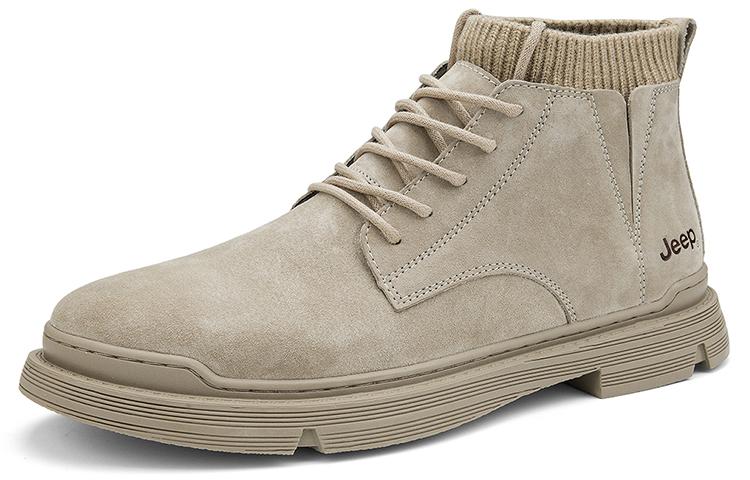 Jeep Outdoor Boots Men Sand