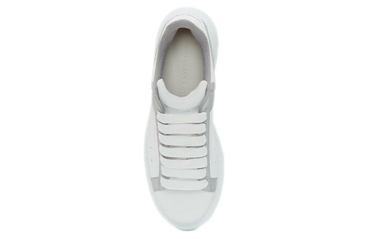 Alexander McQueen Oversized Sneakers 'White Silver' Women's