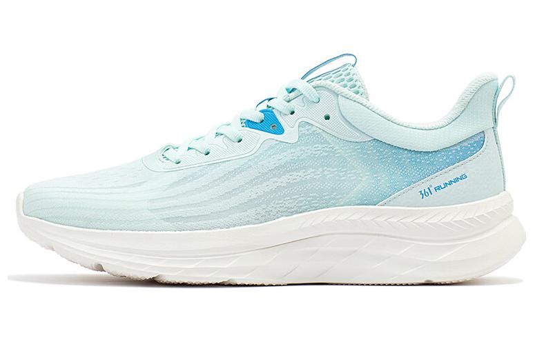 361° Cushioning Anti-Slip And Wear-Resistant Low-Top Running Shoes Men's Blue White