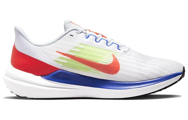 Nike Air Winflo 9 Bright Crimson Racer Blue