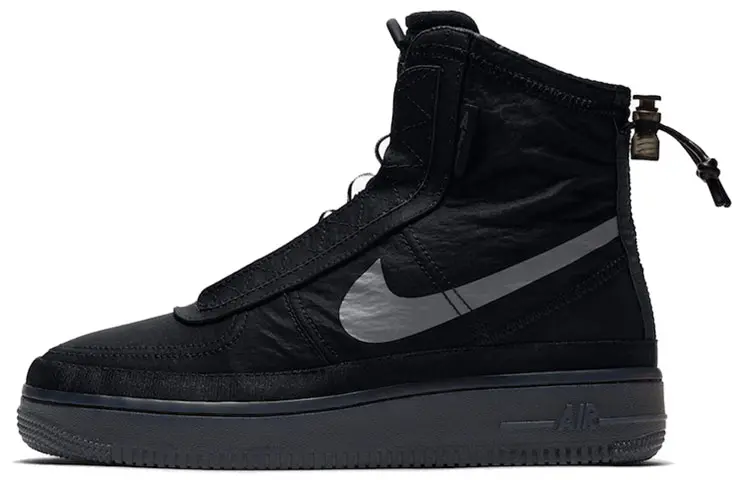 Nike Air Force 1 High Shell 'Black' Women's