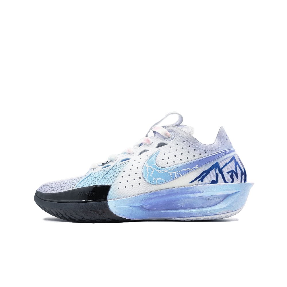 Nike Air Zoom G.T. Cut3 Basketball Shoes Unisex Low Top Blue/Black Purple