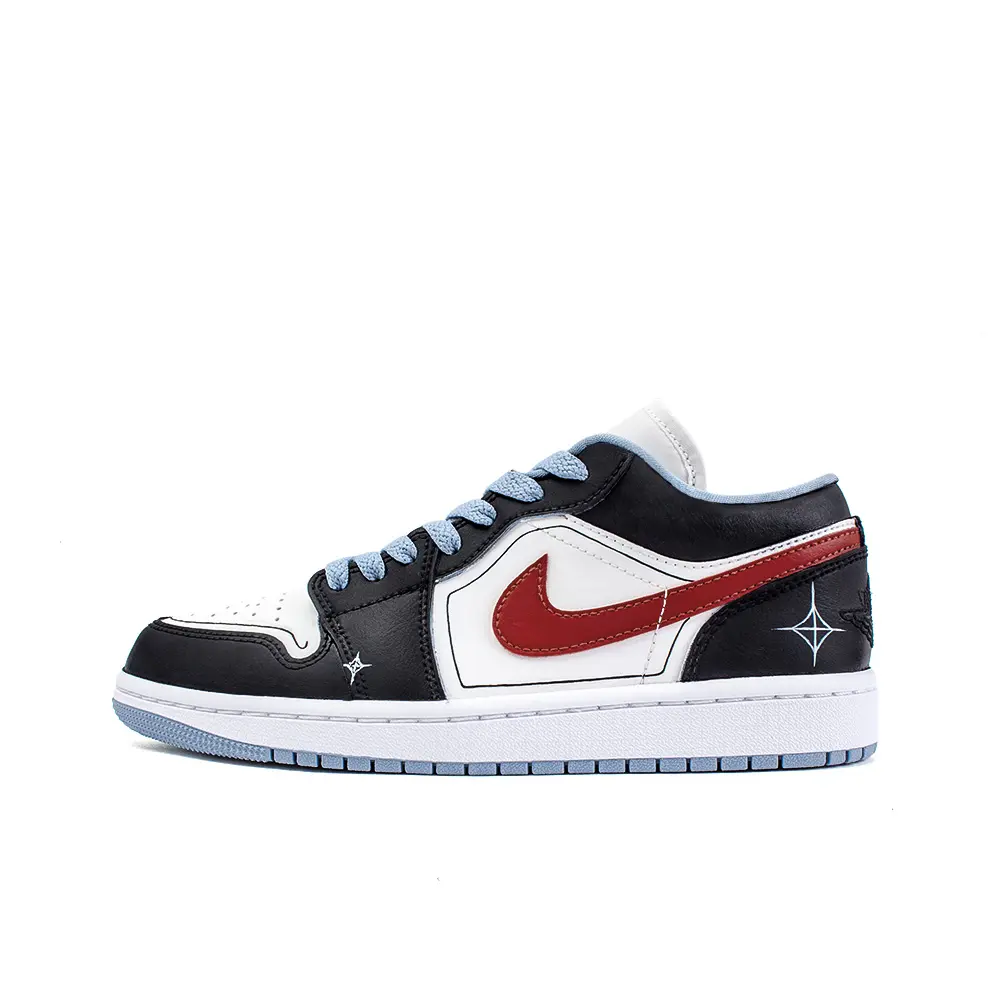 Jordan Air Jordan 1 Vintage Basketball Shoes Women's Low top Red