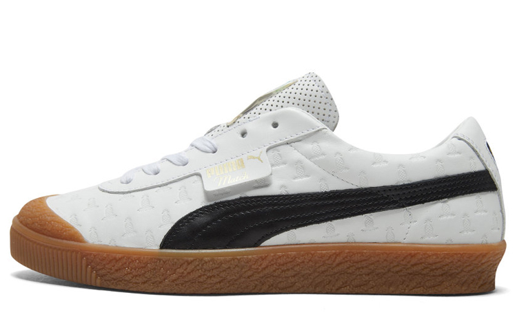 PUMA Match '72 Og Prm Retro Low Tops Casual Skateboarding Shoes Unisex White