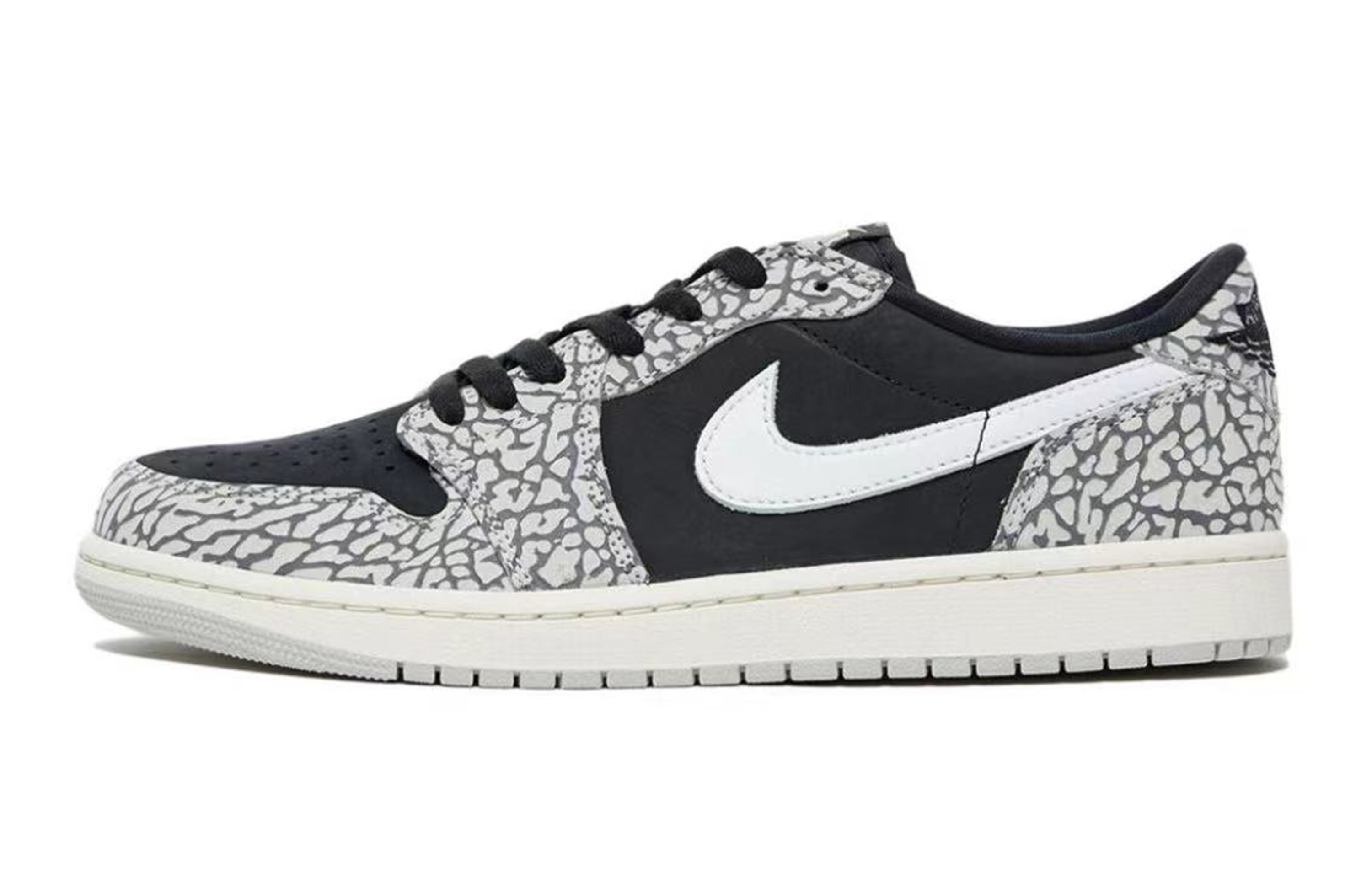 Jordan Air Jordan 1 Low-Top Vintage Basketball Shoes Women's Black Green купить в интернет-магазине Yoocart с быстрой доставкой по России.