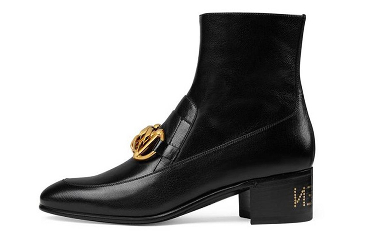 GUCCI Ankle Boots Men Black