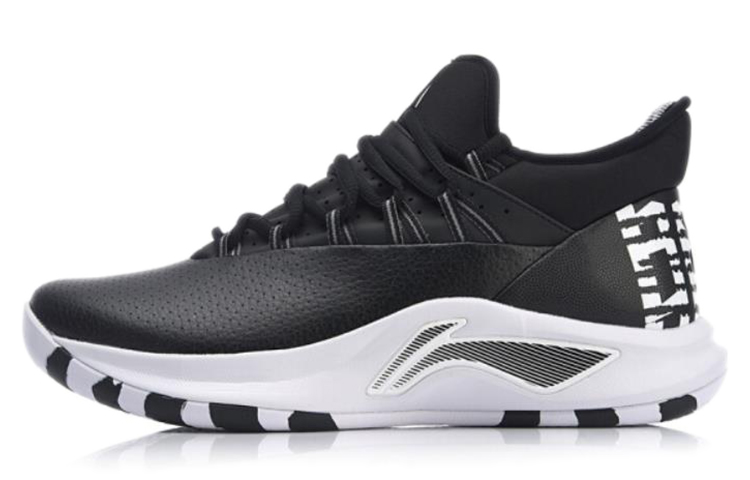 LiNing Speed 5 Cushioning Rebound Low-Top Competition Basketball Shoes Men's Black
