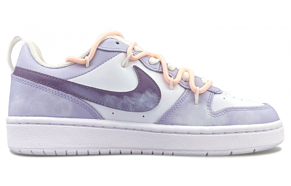 Nike Court Borough Skateboard Shoes Women's Low top Purple/White купить в интернет-магазине Yoocart с быстрой доставкой по России.