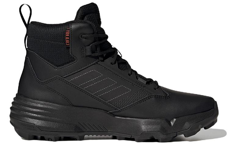 Terrex Unity Adidas Leather Mid Cold.RDY 'Triple Black'