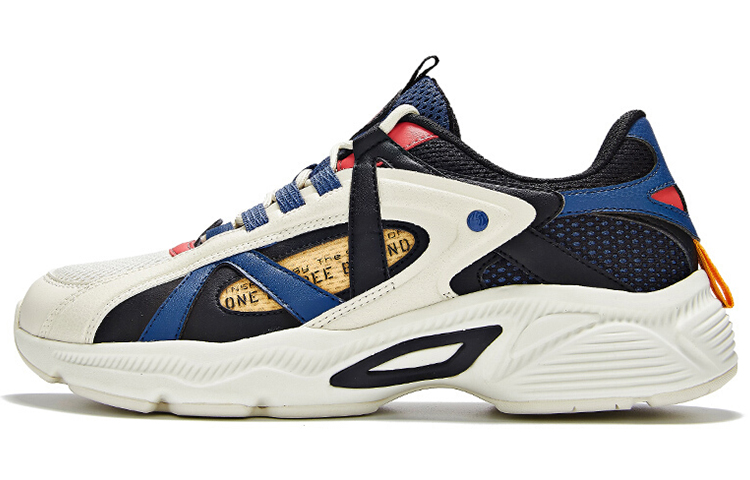361° Chunky Sneakers Men's Low Top White/Blue/Black