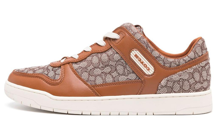 COACH Monogram-pattern Lace-up Sneakers
