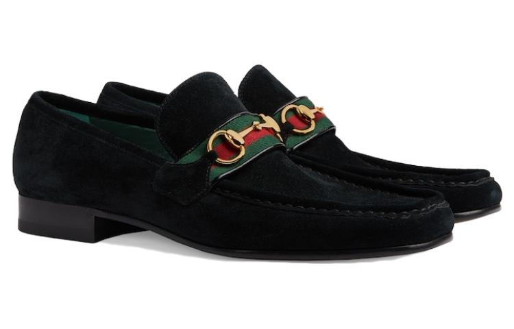 GUCCI Loafers Men Black