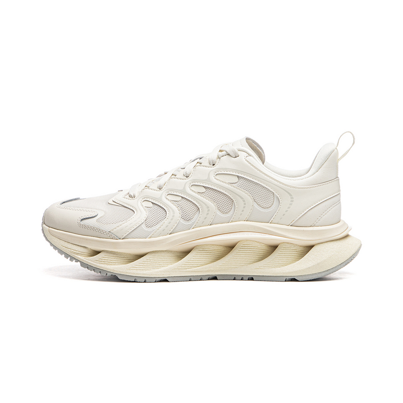 LiNing Low-Top Casual Shoes Men's Ivory