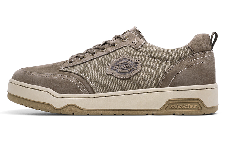 Dickies Coverage Low-Top Skateboard Shoes Men's Camel