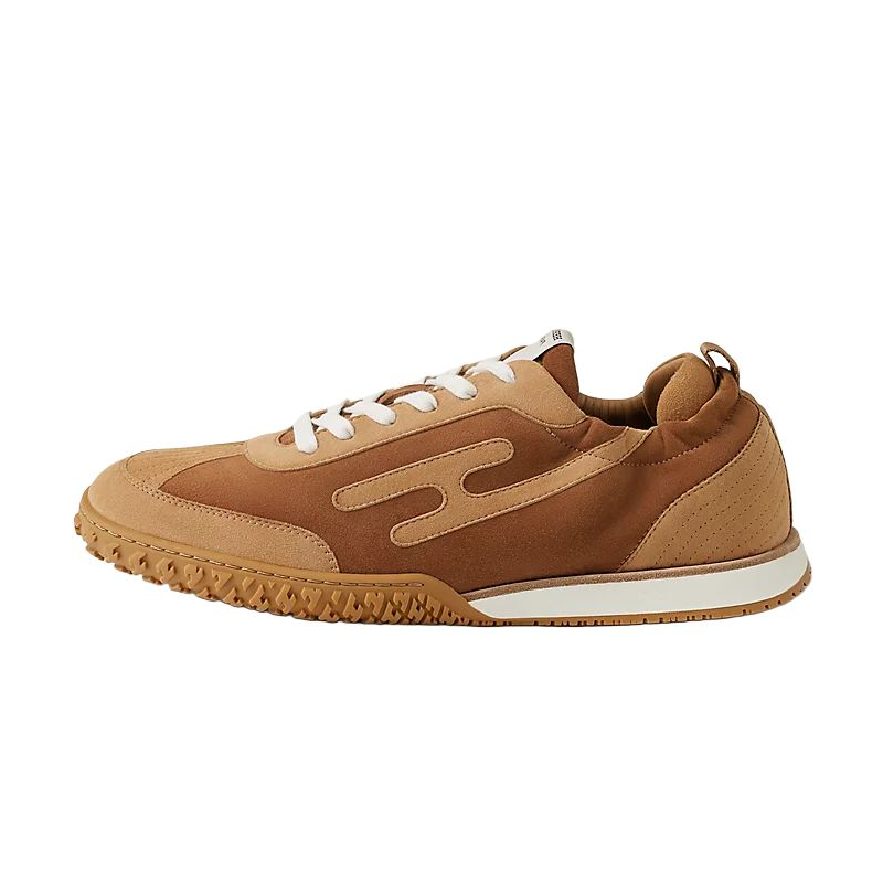 HERMES Jet Low top Casual Shoes Men's Brown