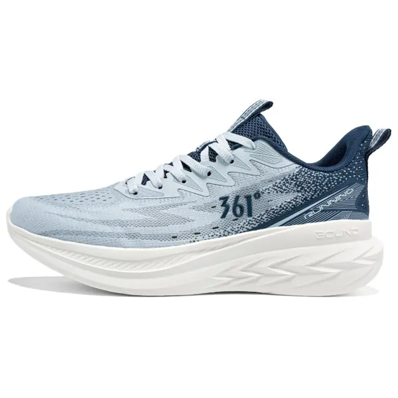 361° Cushioning Abrasion Resistant Lightweight Low Top Casual Running Shoes Men's Blue