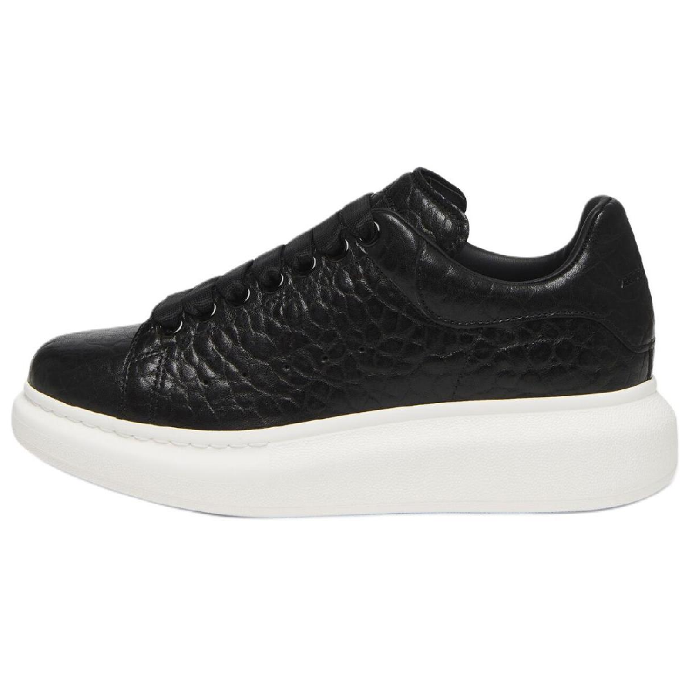 Alexander McQueen Oversized Black Full Grain Leather Women's