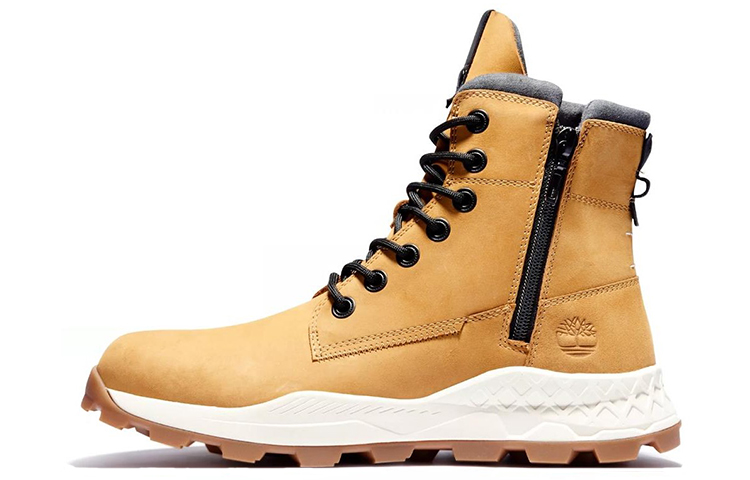 Timberland Brooklyn Side Zip Sneaker Boot 'Wheat Nubuck'