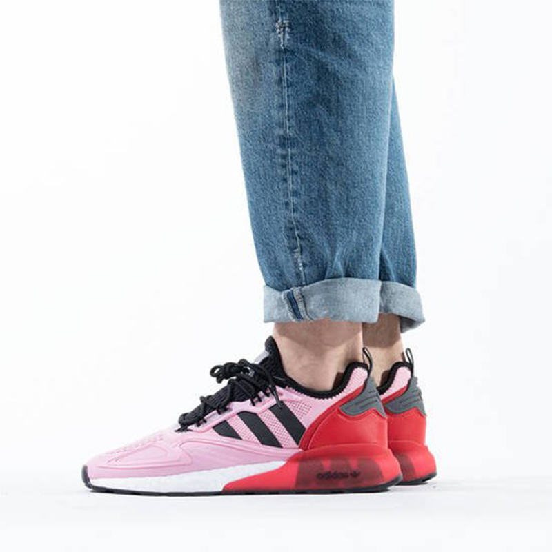 Adidas Zx 2K Boost Ninja Time In True Pink