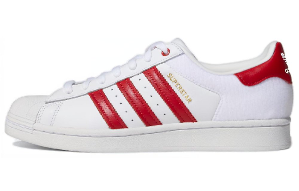 Adidas Originals Superstar Velcro White Red