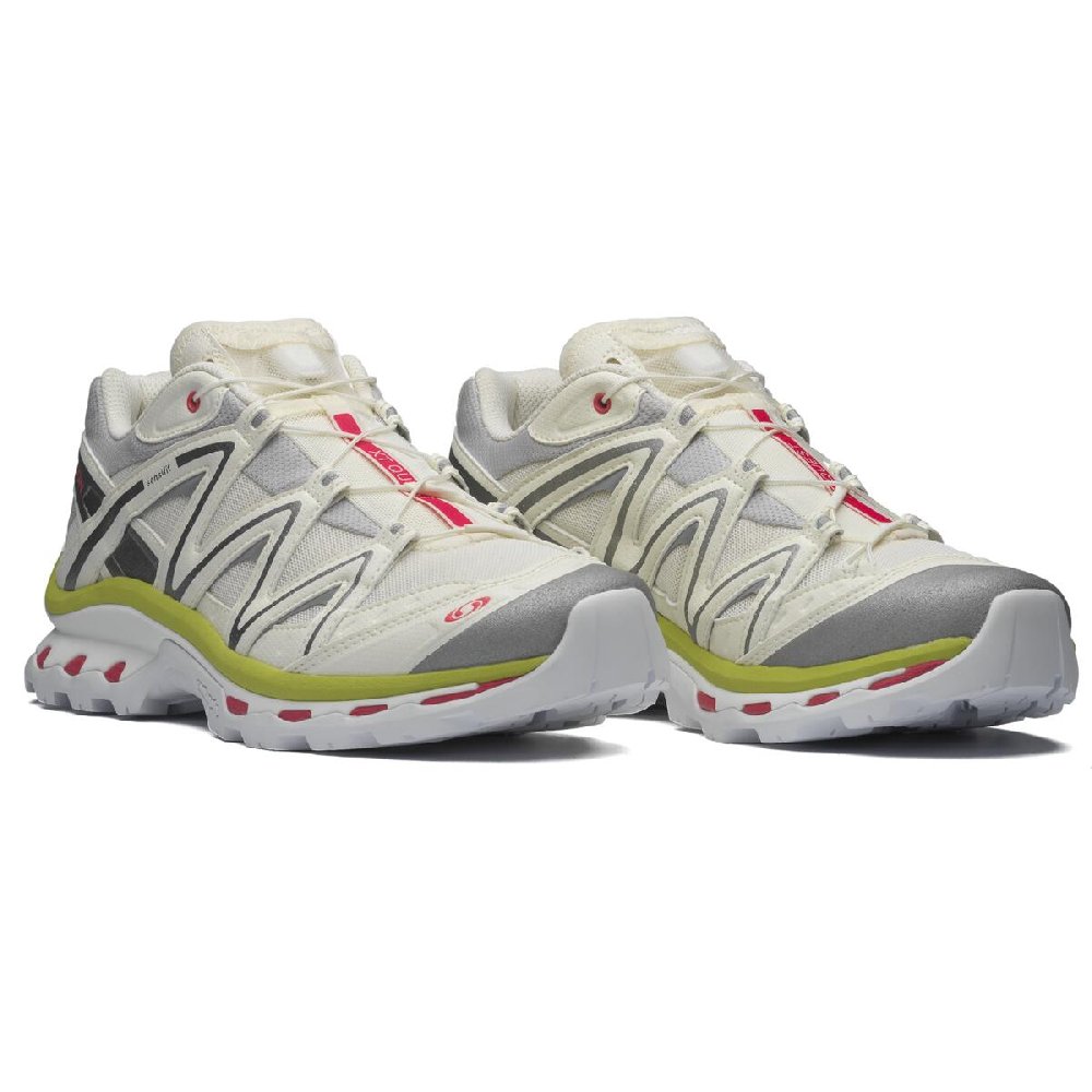 SALOMON XT Quest Anti Slip Wear Resistant Low Top Running Shoes Unisex Vanilla