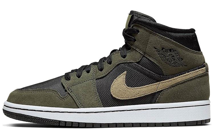 Jordan Air Jordan 1 Винтажные баскетбольные кроссовки MID Top Женские