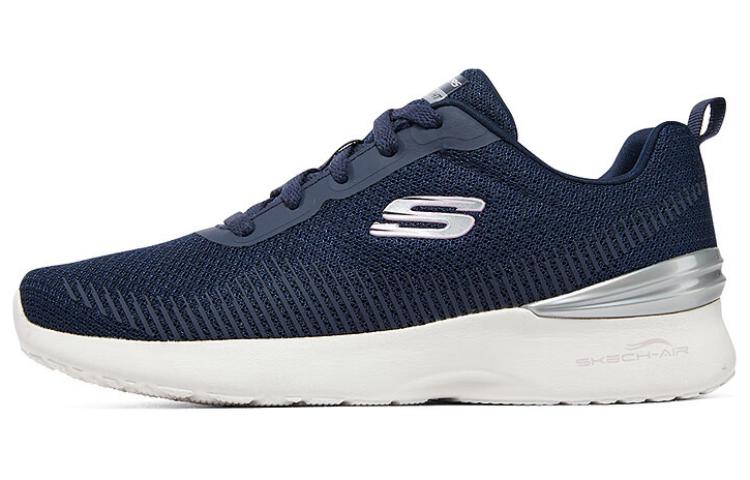 Skechers Skech-Air Dynamight Cushioning Wear-Resistant Low-Top Casual Shoes Women's Marine Blue