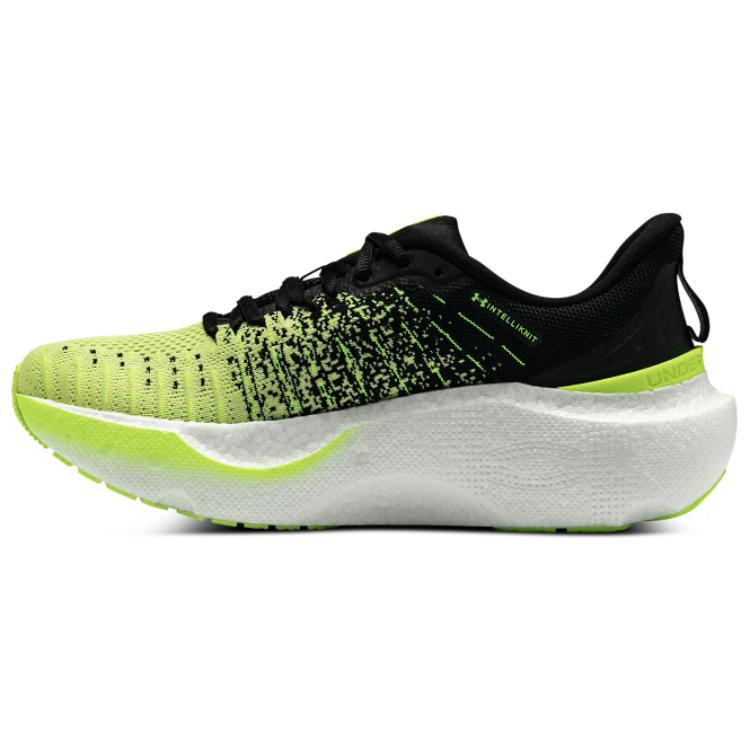Under Armour Cushioning Wear-Resistant Rebound Low-Top Training Running Shoes Women's Black Yellow