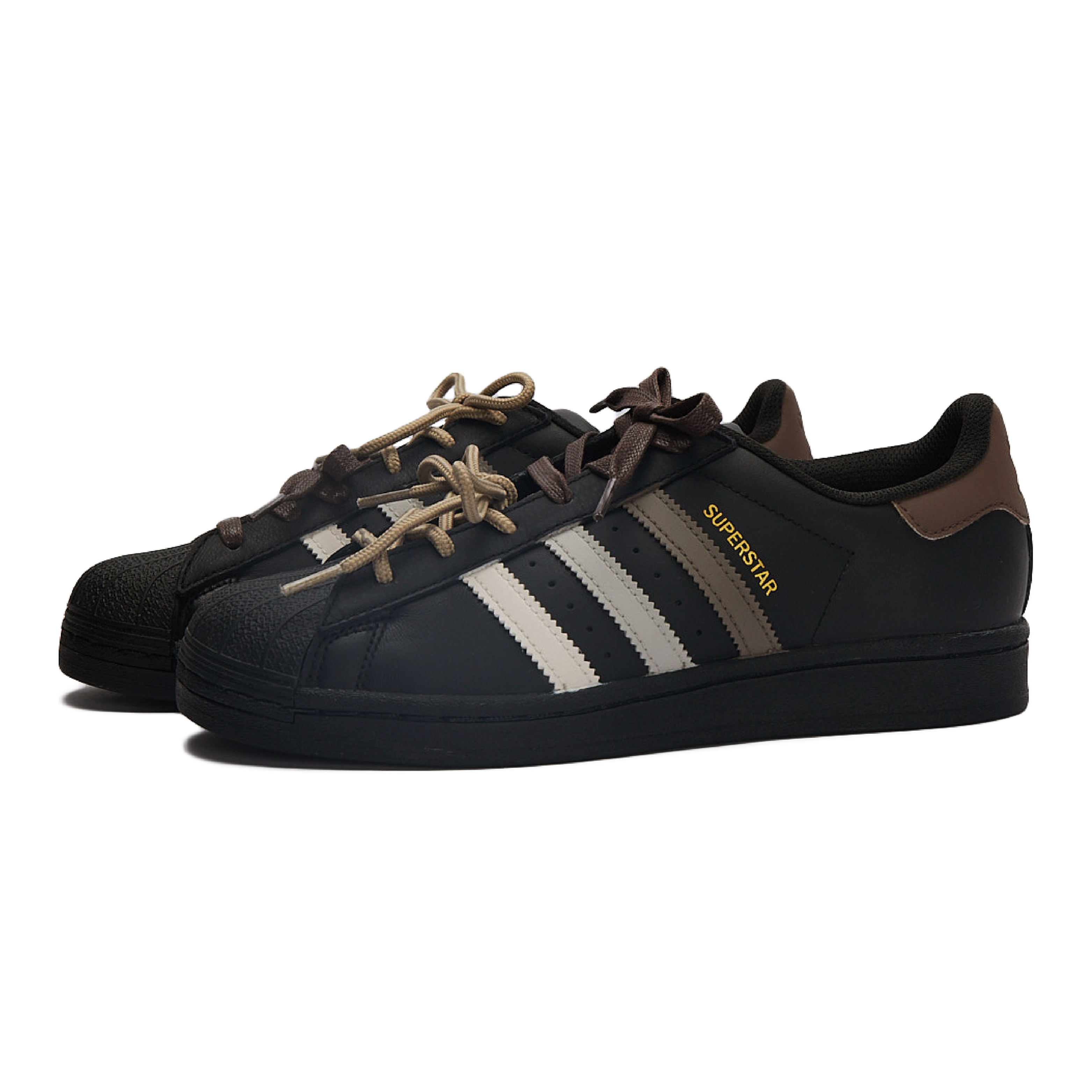 Adidas Originals SUPERSTAR Anti-Slip Wear-Resistant Low-Top Skateboard Shoes Unisex Gray Black Brown купить в интернет-магазине Yoocart с быстрой доставкой по России.