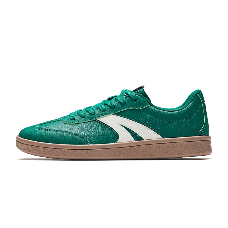 Anta Abrasion Resistant Lightweight Breathable Quick Dry Slip Resistant Low Top Skateboard Shoes Men's Green