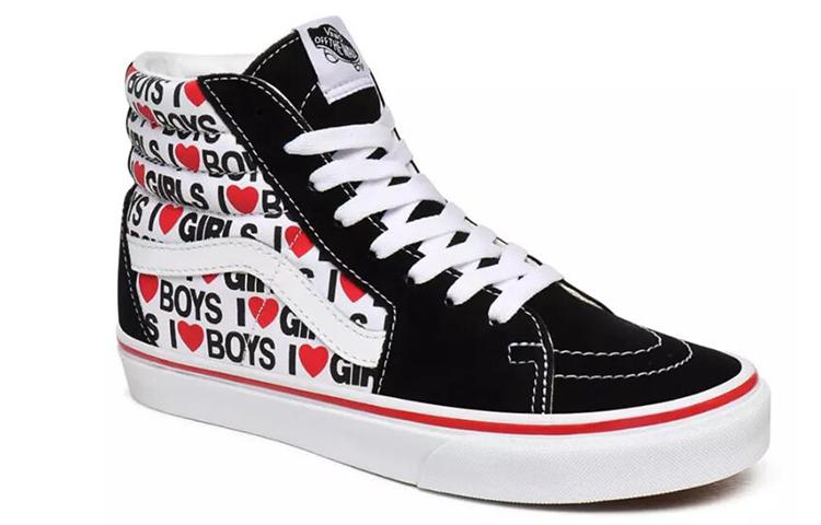 Vans Women's Sk8 Hi 'I Heart' купить в интернет-магазине Yoocart с быстрой доставкой по России.